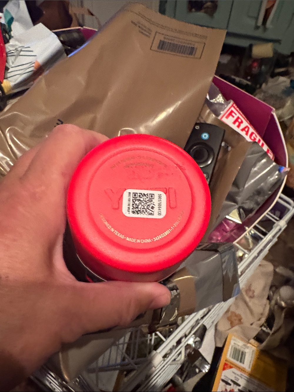 Yeti 20 oz Rambler Cup in Bright Red NWTS - Picture 8 of 9